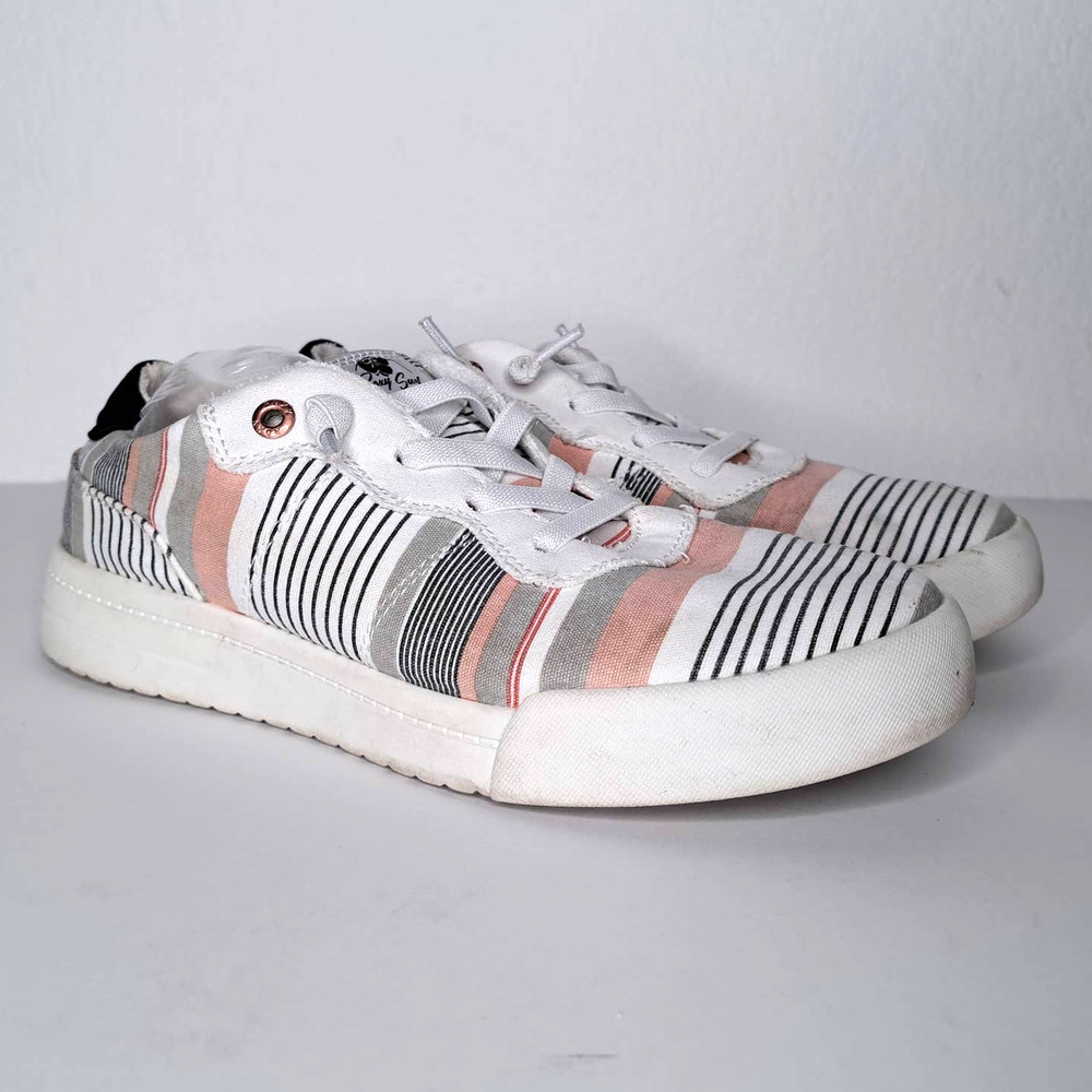 ROXY Women's Cannon Striped Flats Size 8